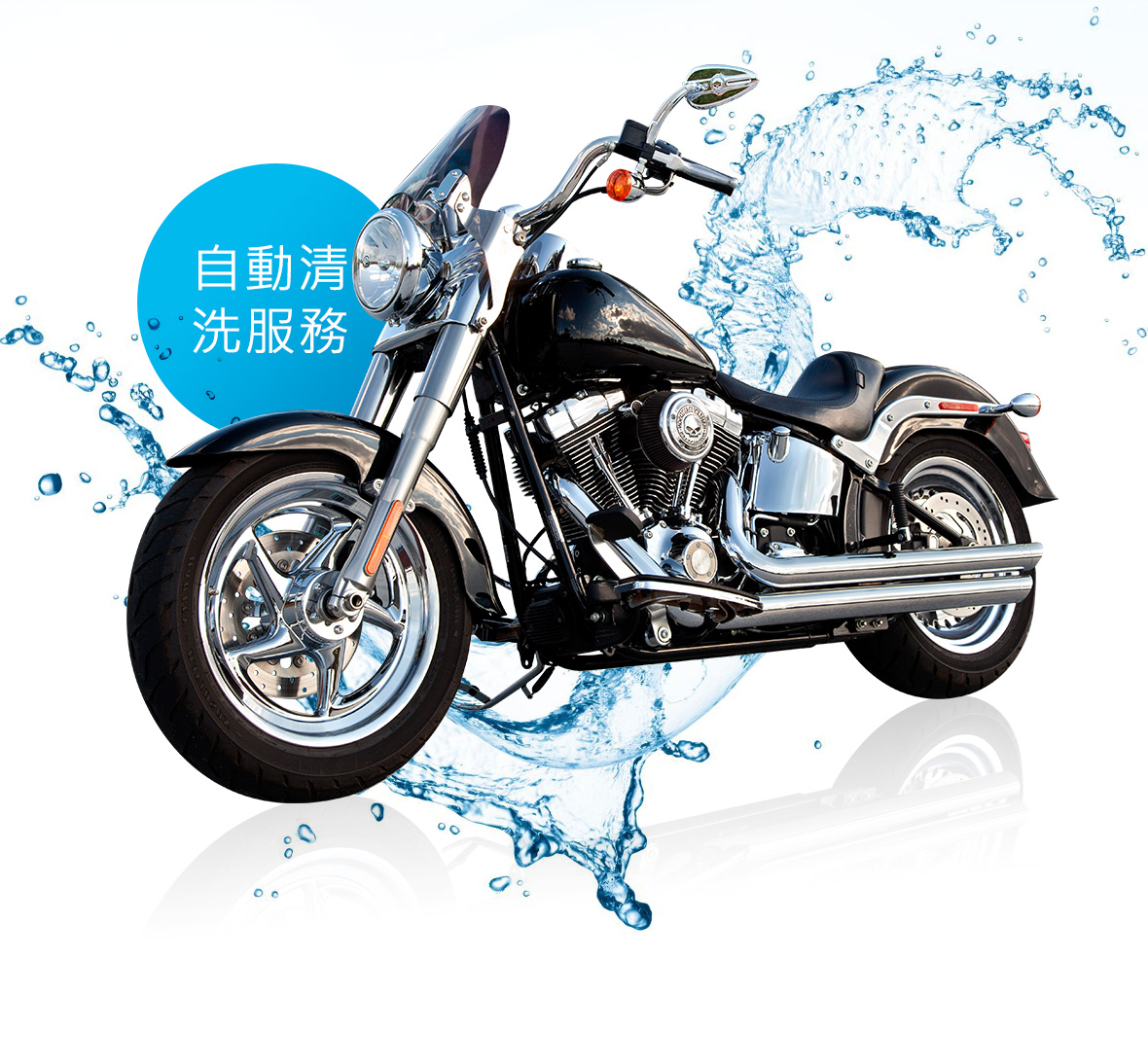 名辰國際Bike Spa全自動機車洗車機